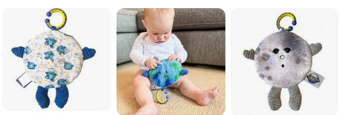 plüschige Planeten für Babys